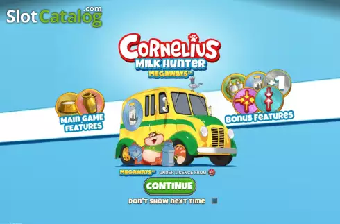 Οθόνη2. Cornelius Milk Hunter Megaways Κουλοχέρης