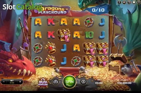 Οθόνη2. Dragons Playground Κουλοχέρης