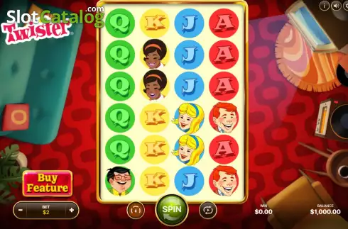 Οθόνη2. Twister (NetEnt) Κουλοχέρης