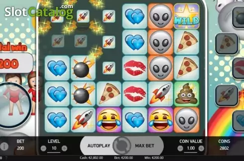 Οθόνη 4. Emojiplanet Κουλοχέρης