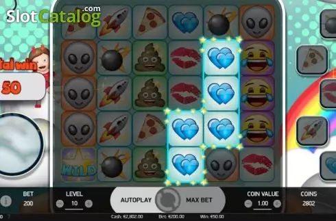 Οθόνη 5. Emojiplanet Κουλοχέρης