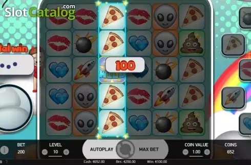 Οθόνη 6. Emojiplanet Κουλοχέρης