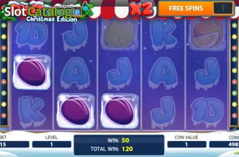 Οθόνη4. Fruit Shop Christmas Edition Κουλοχέρης