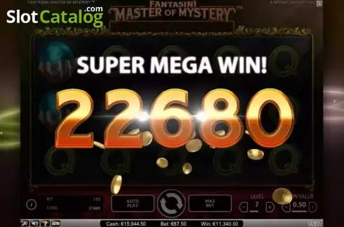 Οθόνη3. Fantasini: Master of Mystery Κουλοχέρης