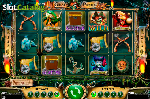Οθόνη2. Ghost Pirates (NetEnt) Κουλοχέρης