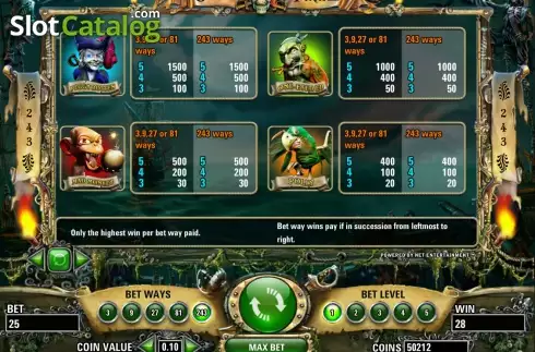 Οθόνη4. Ghost Pirates (NetEnt) Κουλοχέρης
