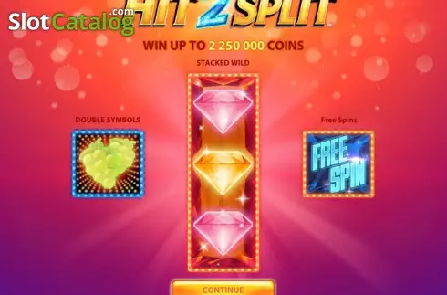 Οθόνη 1. Hit2Split Κουλοχέρης