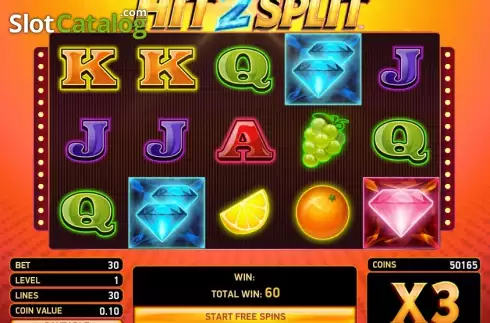 Οθόνη 6. Hit2Split Κουλοχέρης