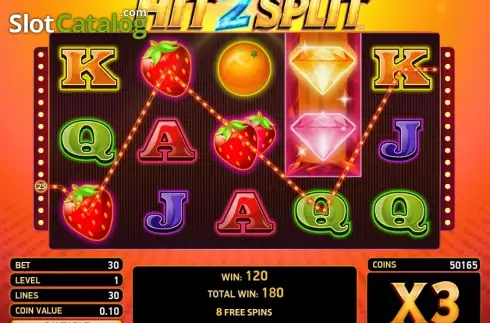 Οθόνη 7. Hit2Split Κουλοχέρης