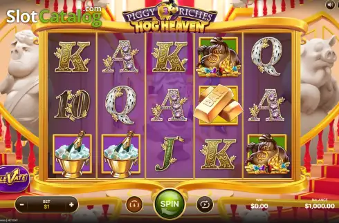 Οθόνη2. Piggy Riches 3 Hog Heaven Κουλοχέρης