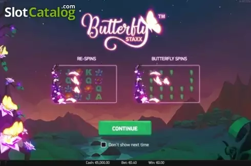 Οθόνη 1. Butterfly Staxx Κουλοχέρης