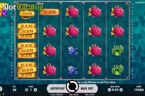 Οθόνη 2. Fruit Spin Κουλοχέρης 