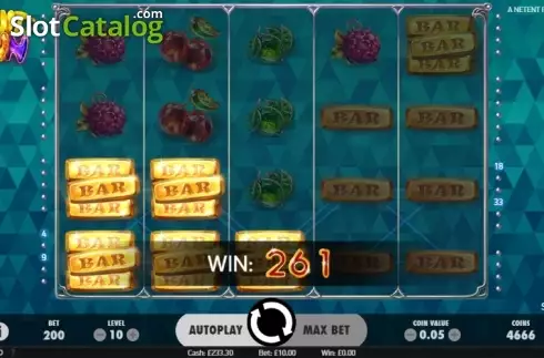Οθόνη 4. Fruit Spin Κουλοχέρης 