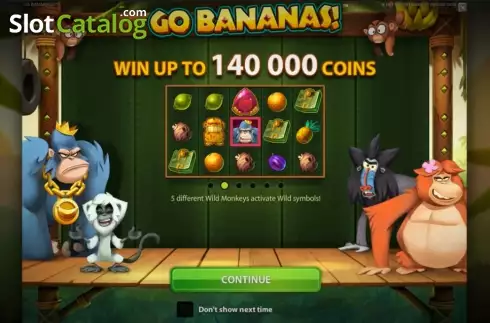 Οθόνη3. Go Bananas Κουλοχέρης