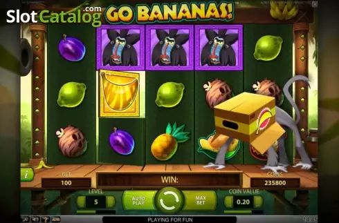 Οθόνη4. Go Bananas Κουλοχέρης