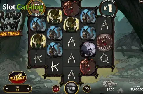 Οθόνη2. Rabid Randy Dark Trails Κουλοχέρης