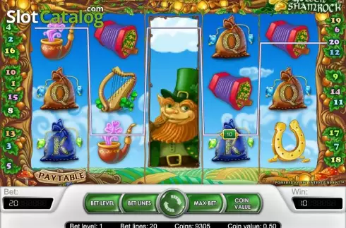 Οθόνη4. Golden Shamrock Κουλοχέρης 