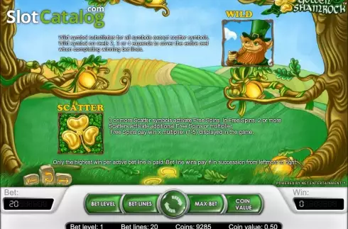 Οθόνη6. Golden Shamrock Κουλοχέρης 