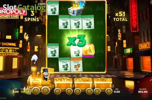 Οθόνη3. Monopoly Money Line Κουλοχέρης