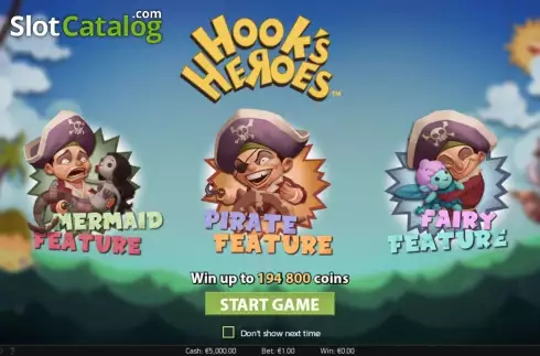 Οθόνη3. Hook's Heroes Κουλοχέρης