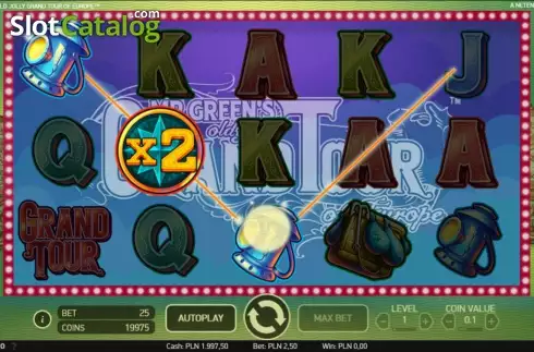X2 Wild. Mr. Green's Old Jolly Grand Tour Κουλοχέρης
