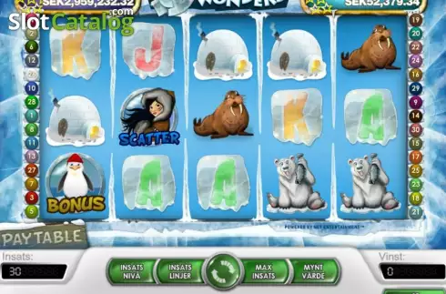 Οθόνη2. Icy Wonders Κουλοχέρης