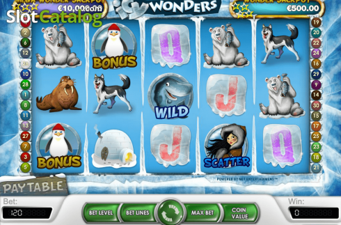 Οθόνη3. Icy Wonders Κουλοχέρης