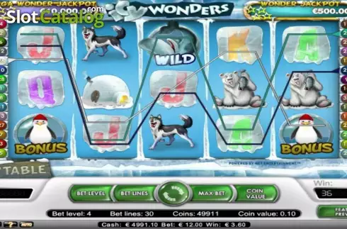 Οθόνη4. Icy Wonders Κουλοχέρης