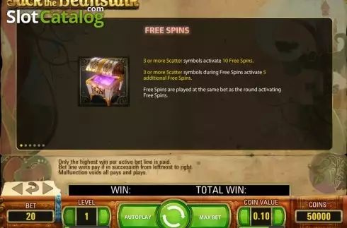 Οθόνη7. Jack and the Beanstalk (NetEnt) Κουλοχέρης