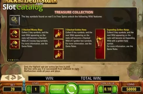 Οθόνη9. Jack and the Beanstalk (NetEnt) Κουλοχέρης