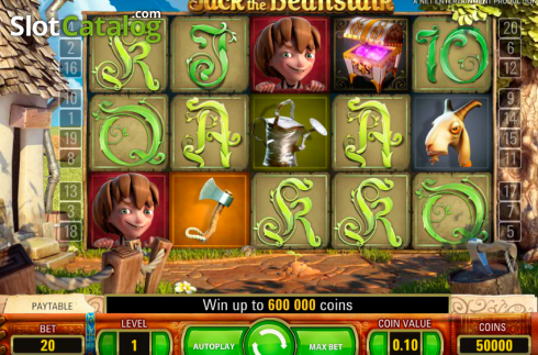 Οθόνη2. Jack and the Beanstalk (NetEnt) Κουλοχέρης