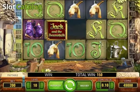 Οθόνη5. Jack and the Beanstalk (NetEnt) Κουλοχέρης