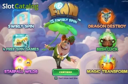 Οθόνη2. Finn and the Swirly Spin Κουλοχέρης 