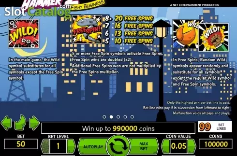 Οθόνη7. Jack Hammer 2 Κουλοχέρης