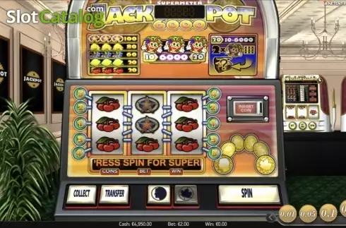 Οθόνη2. Jackpot 6000 Κουλοχέρης