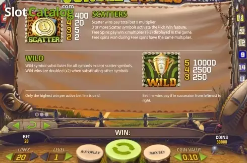 Οθόνη5. Jungle Games Κουλοχέρης