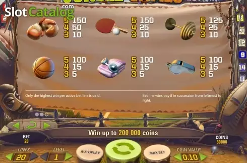Οθόνη7. Jungle Games Κουλοχέρης
