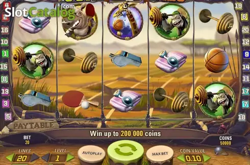 Οθόνη3. Jungle Games Κουλοχέρης