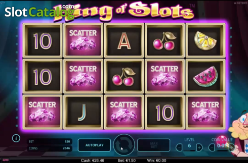 Οθόνη5. King of Slots (NetEnt) Κουλοχέρης