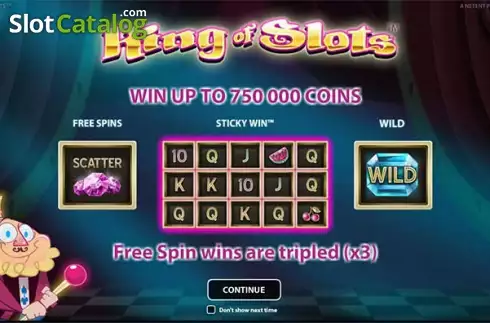 Οθόνη8. King of Slots (NetEnt) Κουλοχέρης