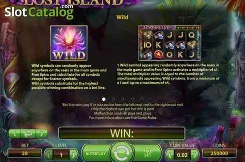 Οθόνη7. Lost Island (NetEnt) Κουλοχέρης