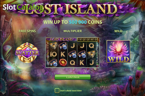 Οθόνη5. Lost Island (NetEnt) Κουλοχέρης