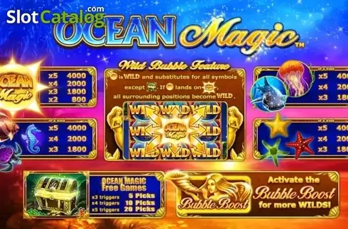 Ocean Magic Λογότυπο