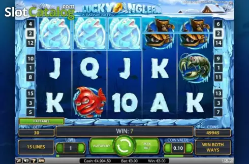 Οθόνη5. Lucky Angler Κουλοχέρης