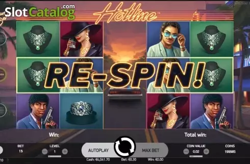Οθόνη9. Hotline (NetEnt) Κουλοχέρης
