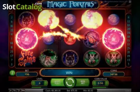 Οθόνη2. Magic Portals Κουλοχέρης