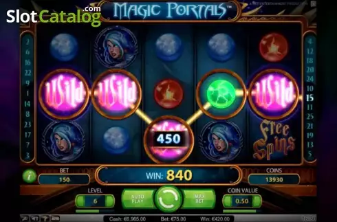 Οθόνη4. Magic Portals Κουλοχέρης