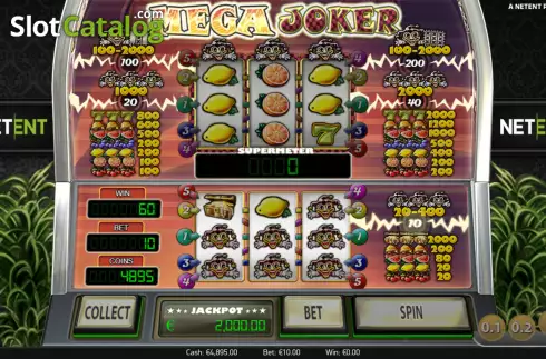 Οθόνη4. Mega Joker (NetEnt) Κουλοχέρης