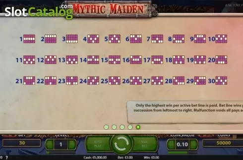 Οθόνη8. Mythic Maiden Κουλοχέρης