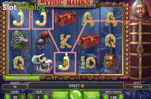 Οθόνη2. Mythic Maiden Κουλοχέρης